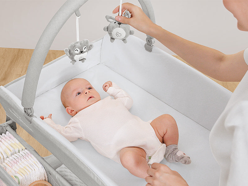 Baby Changing Table, Versatile Folding Changing Table, Waterproof Diaper Changing Station, Adjustable Height with 2 Drawers,Baby Changing Station, Mobile Nursery for Infant and Newborn